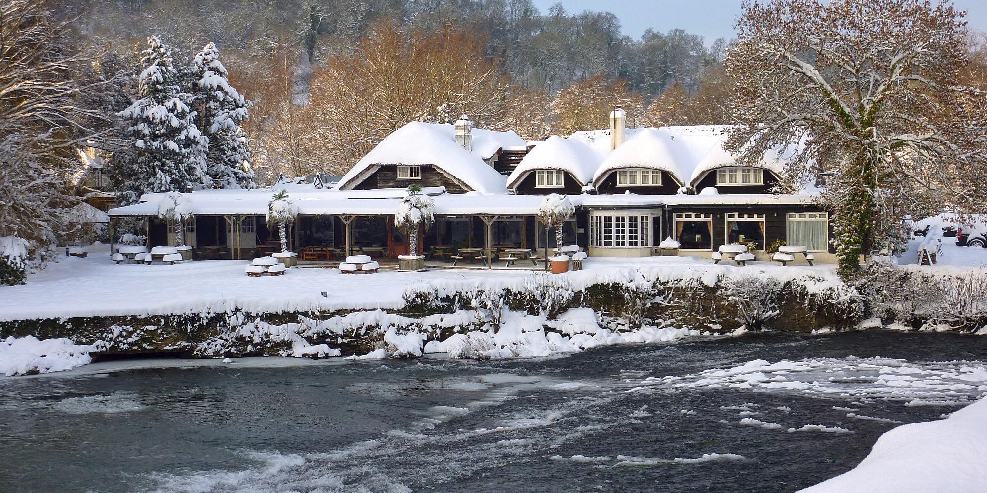 Fisherman's Cot in winter